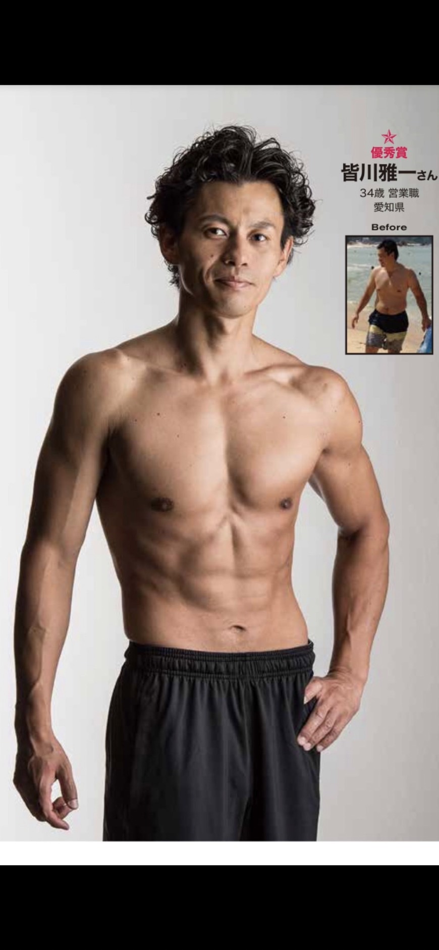 皆川まさかずBody